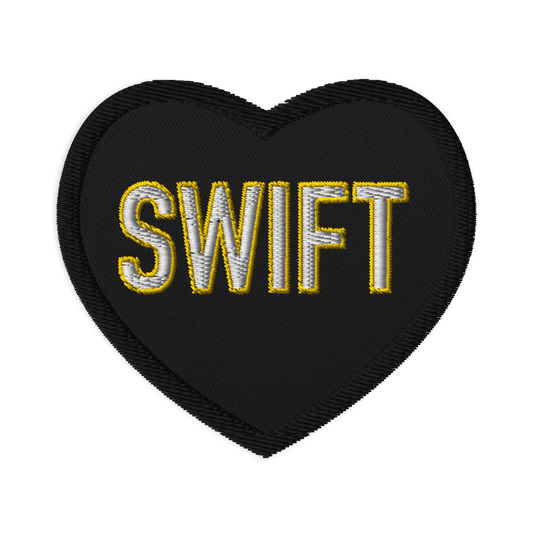 SWIFT Embroidered patches