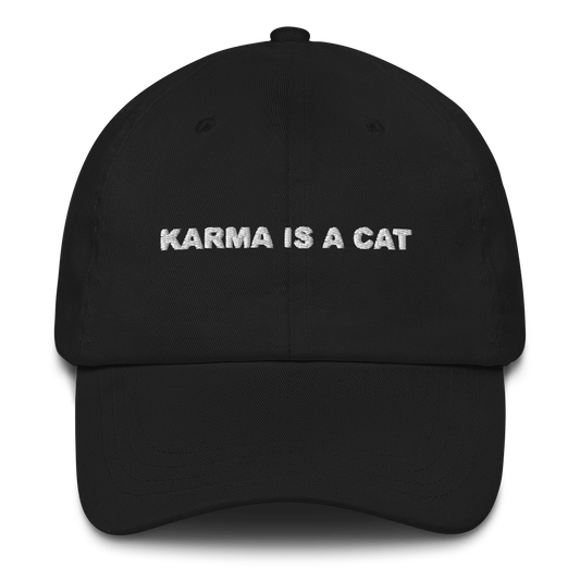 Karma Is A Cat Dad hat