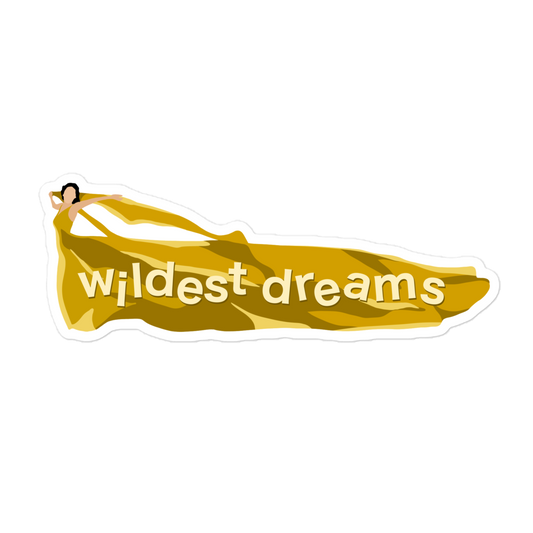 Wildest Dreams Dress Bubble-free stickers